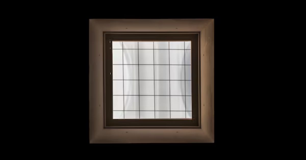 one dark window